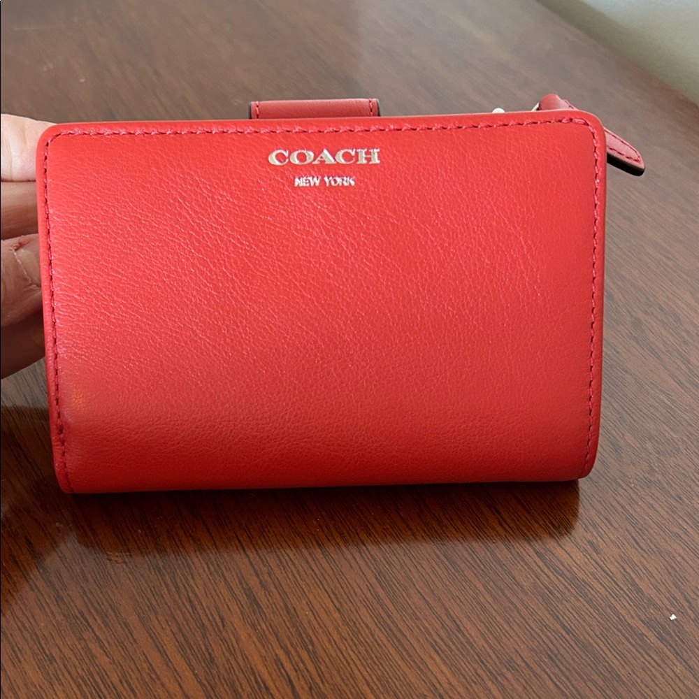 Coach Vibrant Leather Wallet